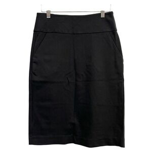 Cabi Skirt Womens 6 High Waist Pencil Career‎ Work Stretch 739 Pockets